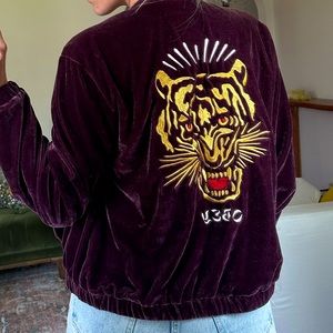 Obey Limited Velour Jacket